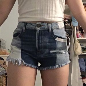 Charlotte Russe patch shorts